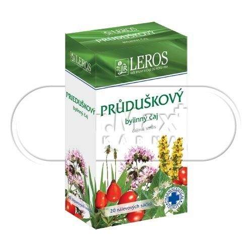 LEROS Průduškový bylinný čaj 20x1,5 g