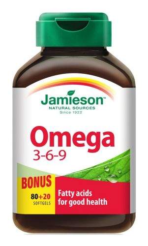 JAMIESON Omega 3-6-9 1200 mg 100 tobolek
