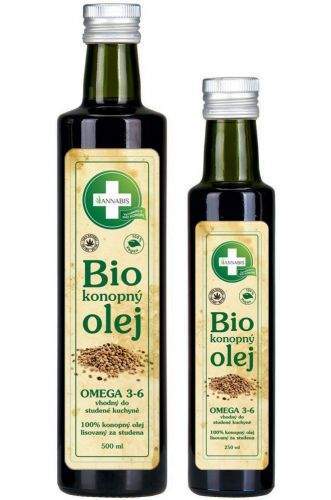 Bio Konopný olej ANNABIS 100% 250 ml