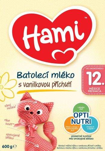 Hami 12+ Vanilka 600 g