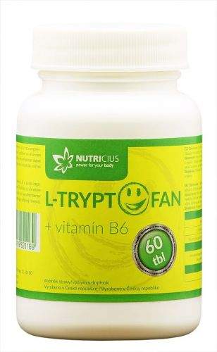 L-Tryptofan + vitamín B6 - 200 mg 60 tablet