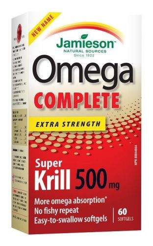 JAMIESON Omega Complete Super Krill 500 mg 60 kapslí