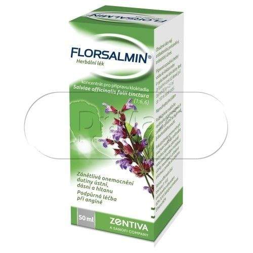 Florsalmin výplach ústní dutiny 50 ml