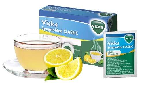 Vicks SymptoMed Classic citrón 14 sáčků