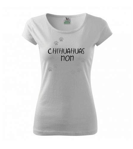Myshirt.cz Chihuahuas mom (Čivava) (Reflexní tlapky) triko