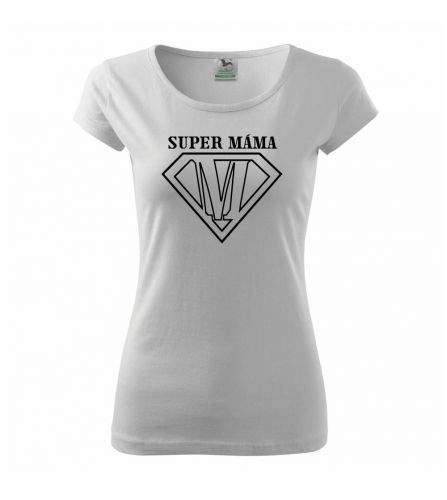 Myshirt.cz Super Máma logo triko