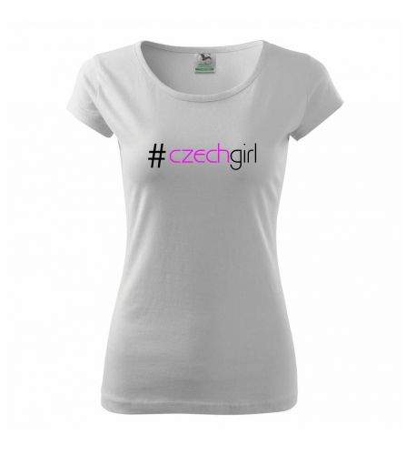 Myshirt.cz Hashtag czechgirl triko