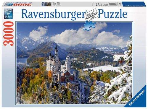 Ravensburger Neuschwanstein v zimě 3000 dílků
