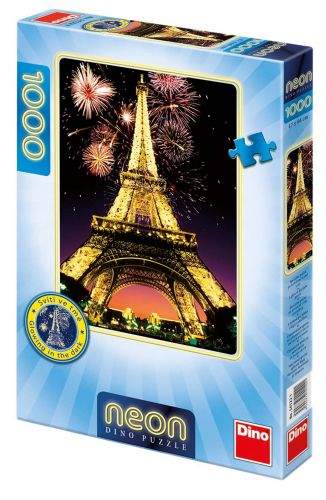 Dino Noční Eiffelovka 1000 dílků