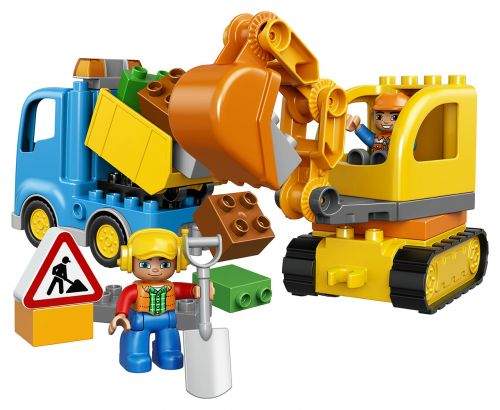 Lego Duplo náklaďák a nakladač 10812