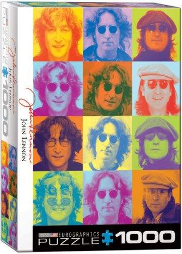 EuroGraphics Puzzle John Lennon Barevné poltréty 1000 dílků