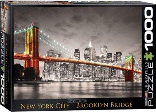 EuroGraphics Puzzle NY Brooklyn Bridge 1000 dílků