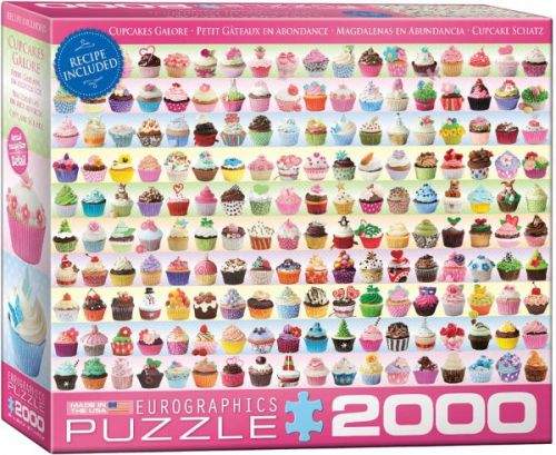 EuroGraphics Puzzle Cupcakes 2000 dílků