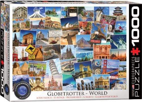 EuroGraphics Puzzle Pohlednice z celého světa 1000 dílků