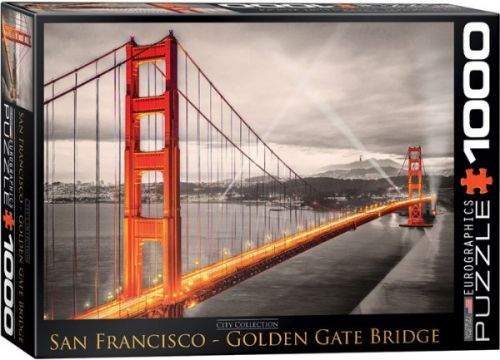 EuroGraphics Puzzle San Francisco Golden Gate Bridge 1000 dílků