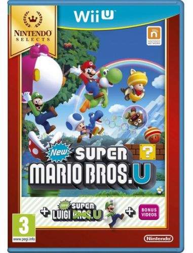 New Super Mario Bros U+New Super Luigi U Selects pro Nintendo Wii U