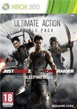 Just Cause 2 + Sleeping Dogs + Tomb Raider pro Xbox 360