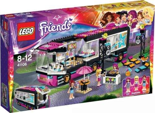 LEGO Friends Autobus pro turné popových hvězd 41106