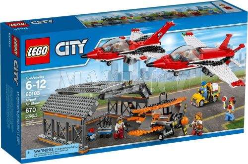 LEGO City Letiště Letecká show 60103