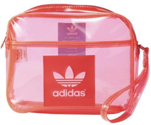 Adidas Airliner Clutch Transparent lush taška