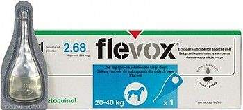 VÉTOQUINOL FLEVOX SPOT-ON DOG L 268 mg SOL 1x0,5 ml