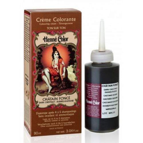 Henné Color Tónovací přeliv Tmavý kaštan 90 ml