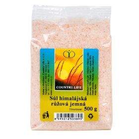 COUNTRY LIFE Sůl himálajská růžová jemná 500 g