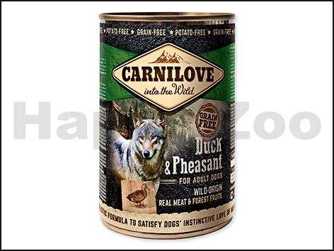 CARNILOVE Konzerva Duck & Pheasant for Adult Dogs 400 g