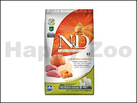 N&D Grain Free Pumpkin Dog Adult Medium/Maxi Boar & Apple 2,5 kg