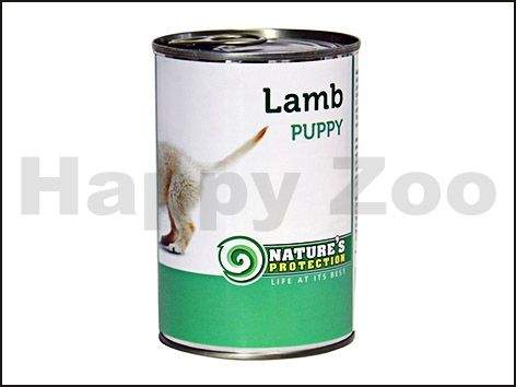NATURES PROTECTION Konzerva Dog Puppy jehně 400 g