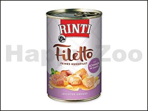 RINTI Filetto Konzerva kuře a šunka ve šťávě 420 g
