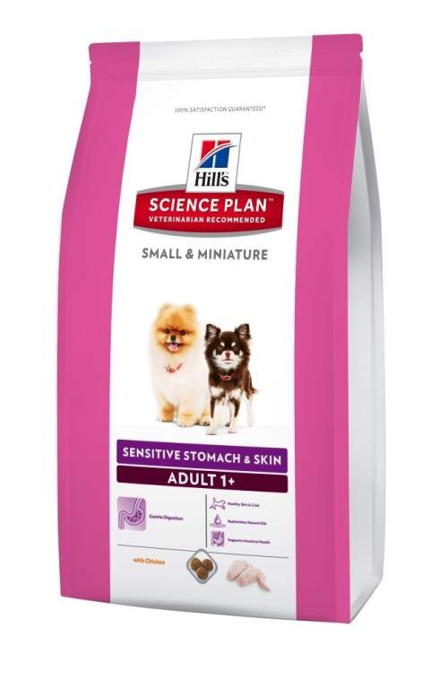 HILLS Canine Adult Sensitive Stomach and Skin Small and Miniature 1,5 Kg