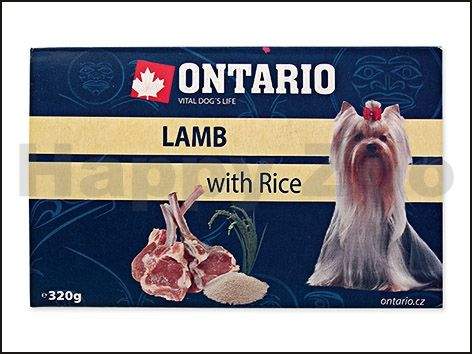 ONTARIO Dog Lamb with Rice 320 g