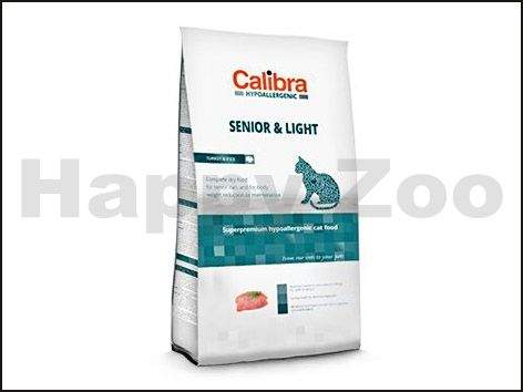 CALIBRA Cat Hypoallergenic Senior & Light Turkey & Rice 2 kg