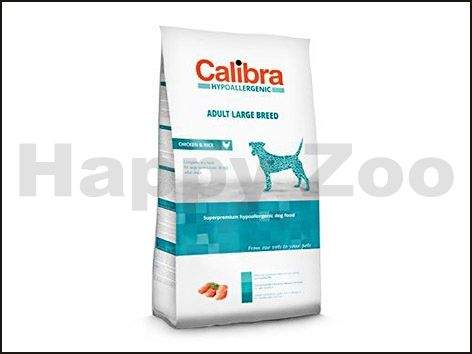CALIBRA Dog Hypoallergenic Adult Large Breed Chicken & Rice 3 kg