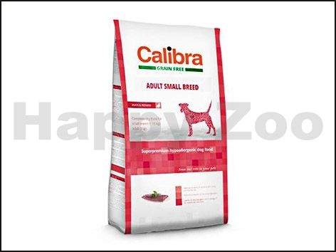 CALIBRA Dog Grain Free Adult Small Breed Duck & Potato 2 kg