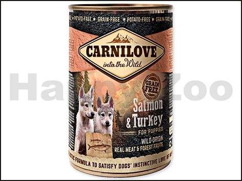 CARNILOVE Salmon & Turkey for Puppies 400 g