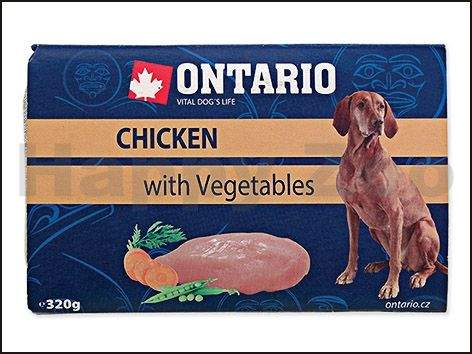 ONTARIO Dog Chicken with Vegetables 320 g