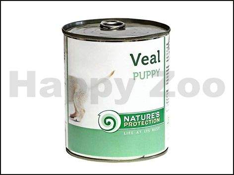 NATURE´S PROTECTION Dog Puppy telecí 400 g