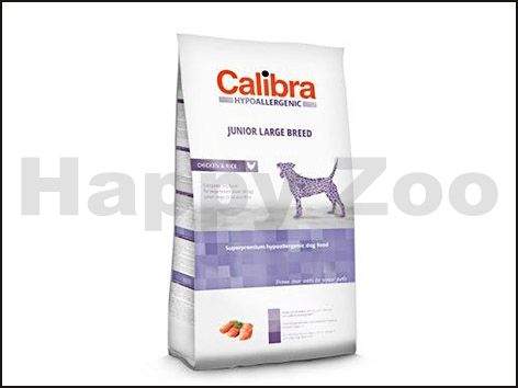 CALIBRA Dog Hypoallergenic Junior Large Breed Chicken & Rice 3 kg