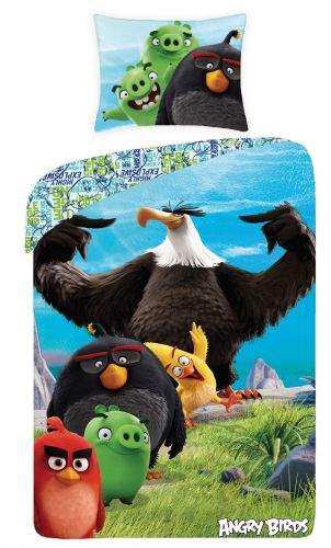 Halantex Angry Birds Orel Vazoun bavlněné povlečení