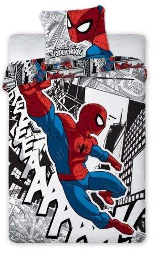 Faro Spiderman barevné bavlněné povlečení