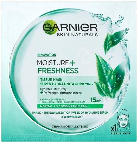 Garnier Superhydratační textilní maska MOISTURE+ FRESHNESS