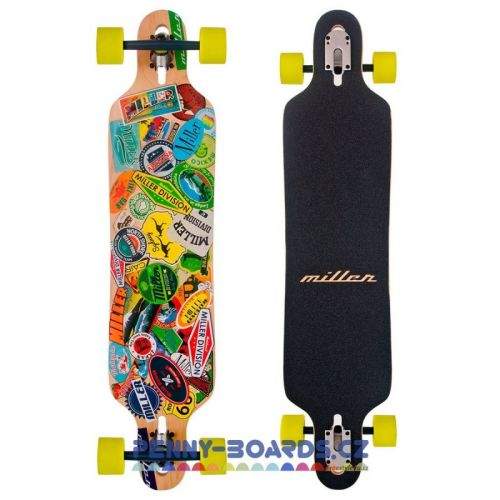 MILLER DIVISION Longboard TRAVEL STICKERS 38"