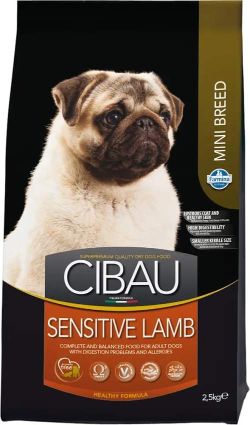 Cibau Dog Adult Sensitive Lamb&Rice Mini 2,5 kg