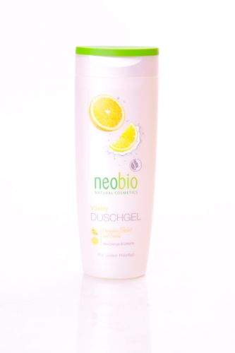 Neobio Sprchový gel Vitality s bio pomerančem a limetkou 250 ml