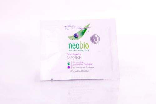 Neobio Hydratační maska 24h s bio aloe vera a acai 2x7,5 ml