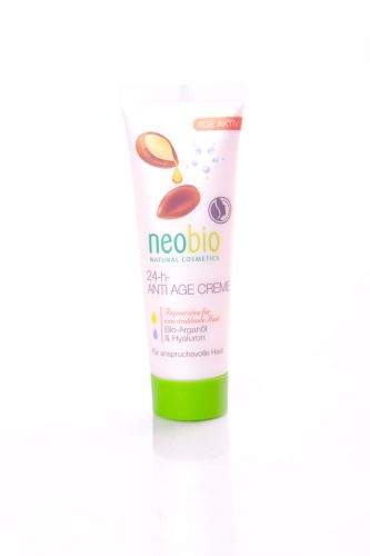 Neobio Anti Age krém 24h s bio arganovým olejem a hyaluronem 50 ml