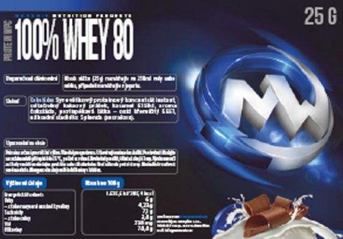 MAXXWIN 100% whey 80 čokoláda 25 g