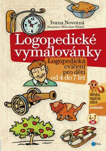 Ivana Novotná: Logopedické vymalovánky